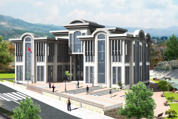 Fiberton Prekast A.Ş. Defne Hükümet Konağı prekast, gfrc, grc, uhpc cam elyaf takviyeli beton dış cephe kaplama sistemleri-1