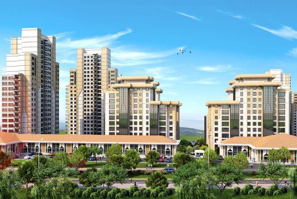 Fiberton Prekast A.Ş. Emlak Konut - Ispartakule Evleri prekast, gfrc, grc, uhpc cam elyaf takviyeli beton dış cephe kaplama sistemleri-1