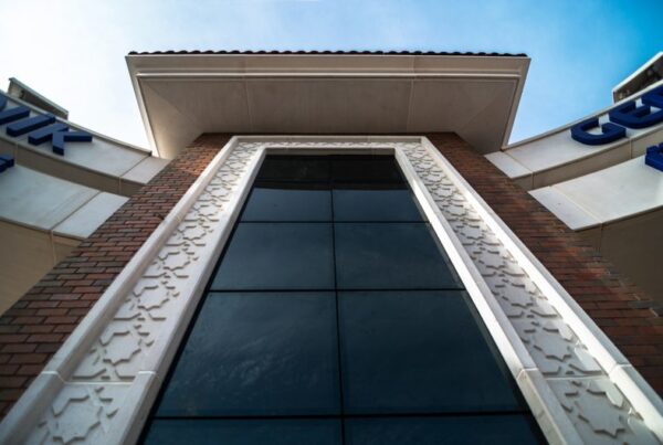 Fiberton Prekast A.Ş. Gebze Teknik Ünv. Protokol Giriş Binası prekast, gfrc, grc, uhpc cam elyaf takviyeli beton dış cephe kaplama sistemleri-2