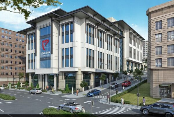 Fiberton Prekast A.Ş. Güngören Belediyesi Hizmet Binası prekast, gfrc, grc, uhpc cam elyaf takviyeli beton dış cephe kaplama sistemleri-1