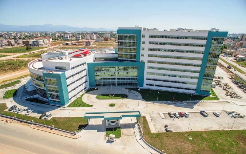 Fiberton Prekast A.Ş. Kepez Devlet Hastanesi prekast, gfrc, grc, uhpc cam elyaf takviyeli beton dış cephe kaplama sistemleri-1