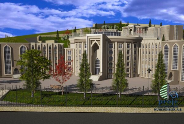 Fiberton Prekast A.Ş. TOBB Narlıca İmam Hatip Lisesi prekast, gfrc, grc, uhpc cam elyaf takviyeli beton dış cephe kaplama sistemleri-1