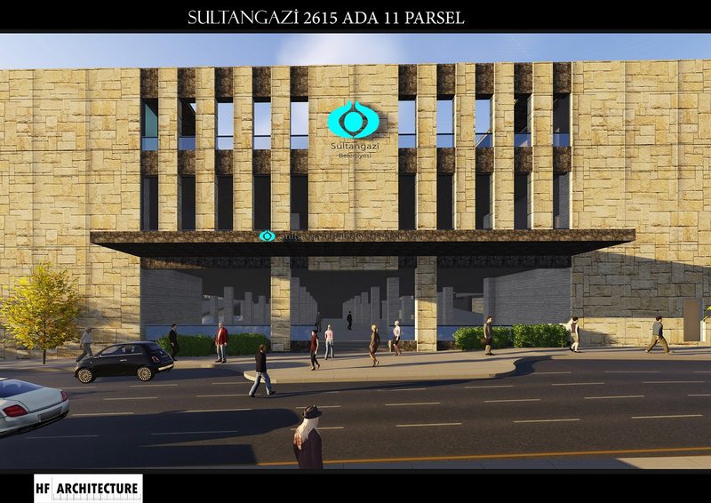 Fiberton Prekast A.Ş. Sultangazi Belediyesi Pazar Alanı prekast, gfrc, grc, uhpc cam elyaf takviyeli beton dış cephe kaplama sistemleri-3