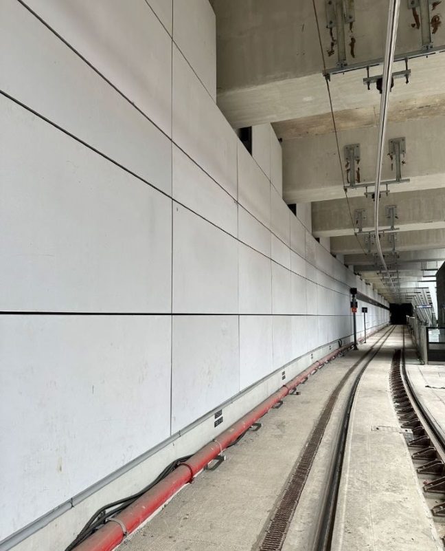 Fiberton A.Ş. Tel Aviv Metro İstasyonları prekast, gfrc, grc, uhpc cam elyaf takviyeli beton dış cephe kaplama sistemleri-1