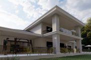 Fiberton A.Ş. Eksen yapı Villa prekast, gfrc, grc, uhpc cam elyaf takviyeli beton dış cephe kaplama sistemleri-1